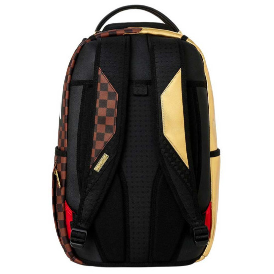Sprayground Τσάντα πλάτης Sharks In Paris Gold Drip Backpack